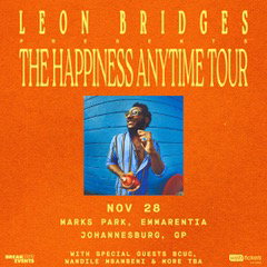 Leon Bridges In Johannesburg
