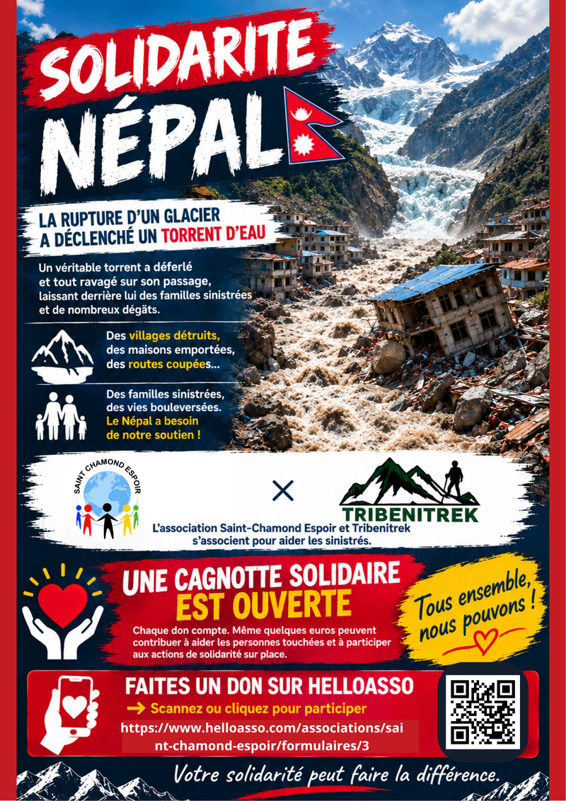 Nepal - cagnotte solidaire pour les sinistrés