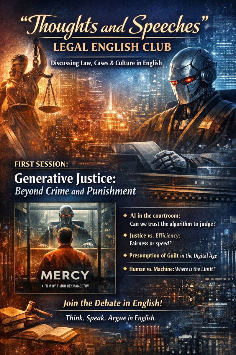 Thoughts and Speeches» Legal English Club