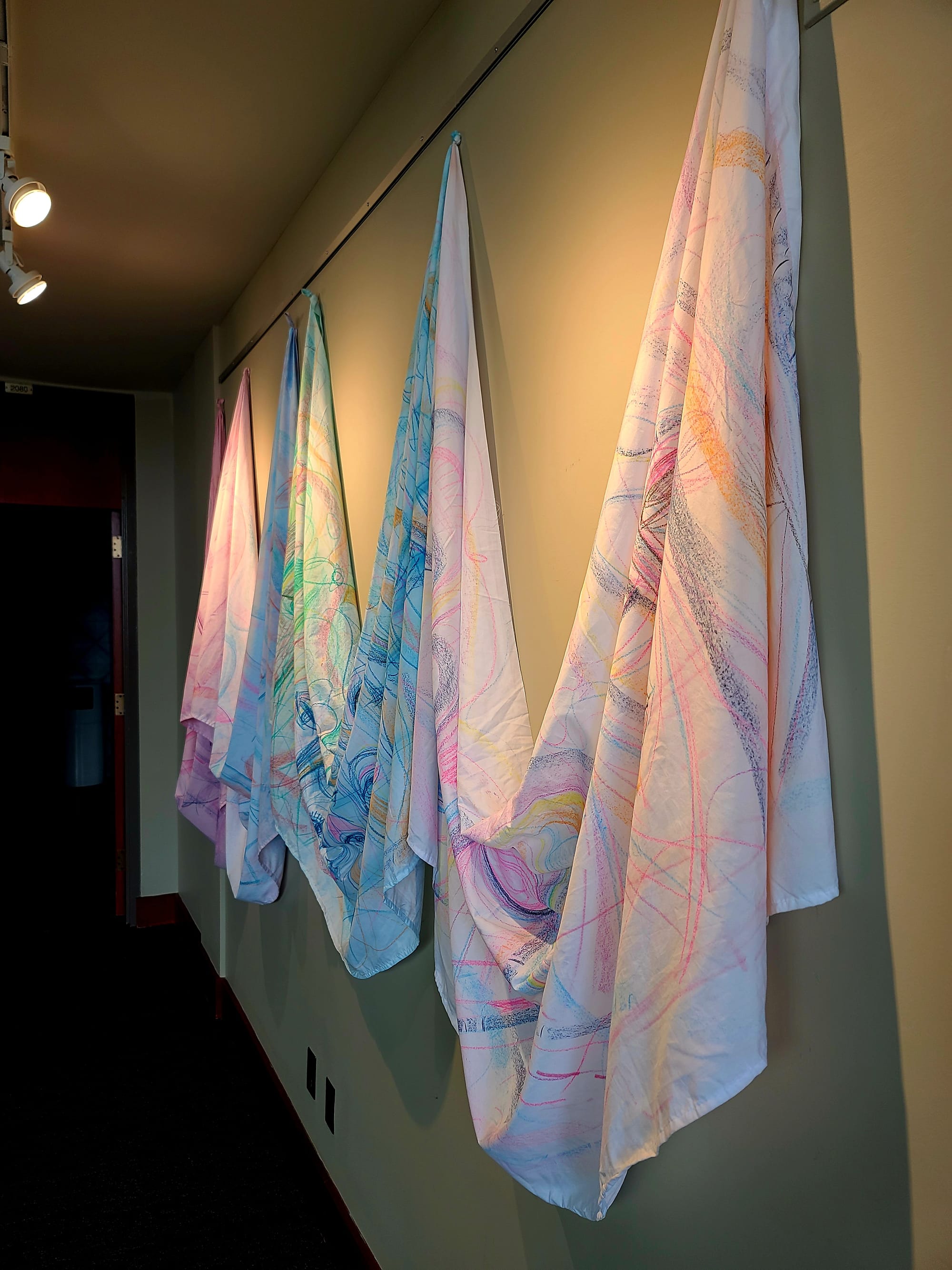"Safe Spaces Series "Exhibition, 2023 at Northern Alberta Jubilee Auditorium, Edmonton, Alberta.