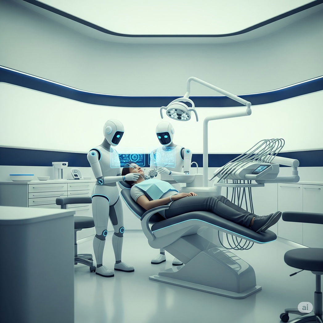 El futuro de tu sonrisa: cómo la inteligencia artificial y la robótica transformarán la odontología