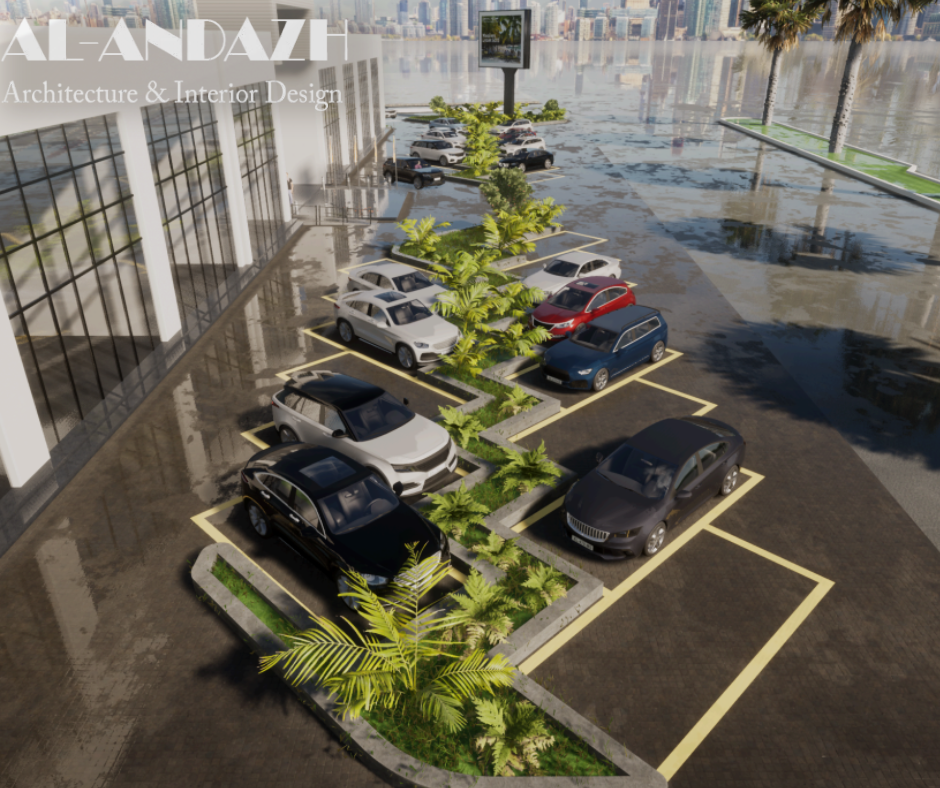 شركة الاندازه للاستشارات الهندسية تقدم تصميم مجمعات تجارية وإدارية عصرية بعائد استثماري مرتفع