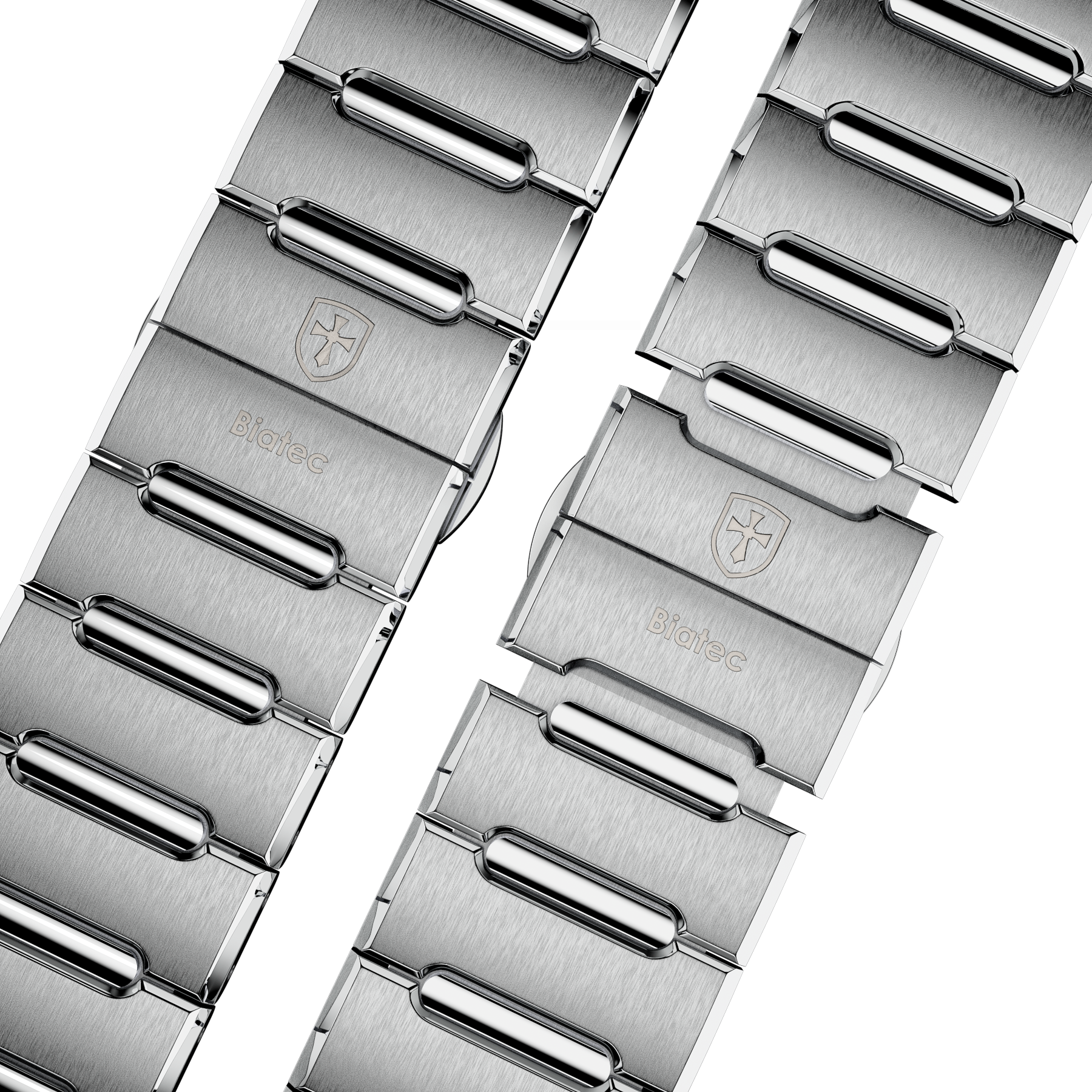 Biatec FUSION 01 model - steel bracelet