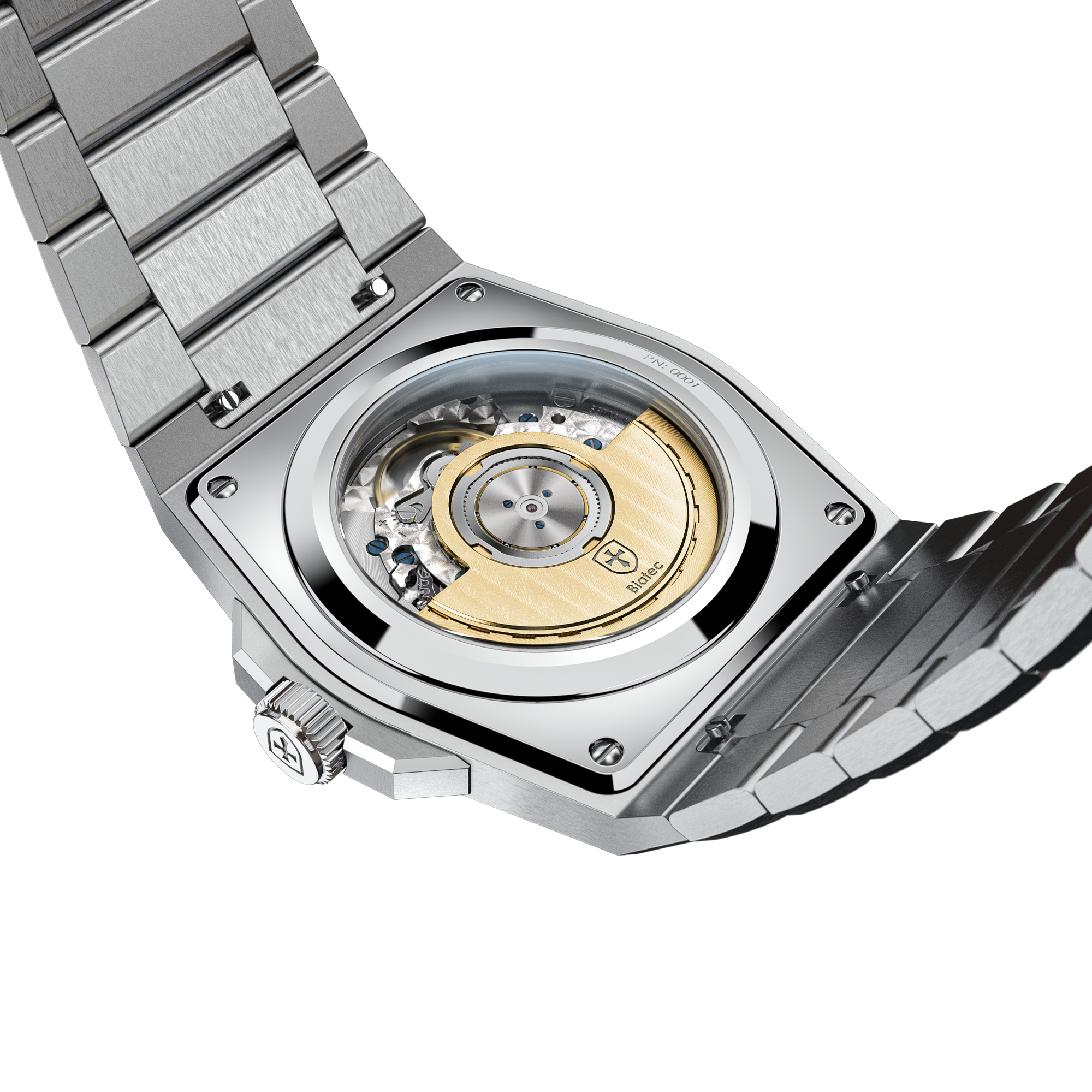 Biatec FUSION 01 model - caseback view