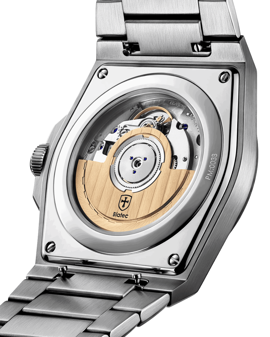Biatec FUSION 01 model - caseback view