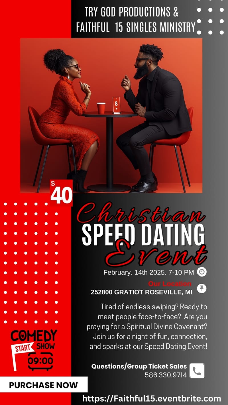 Faith & Chemistry: A Christian Singles Speed Dating Experience
