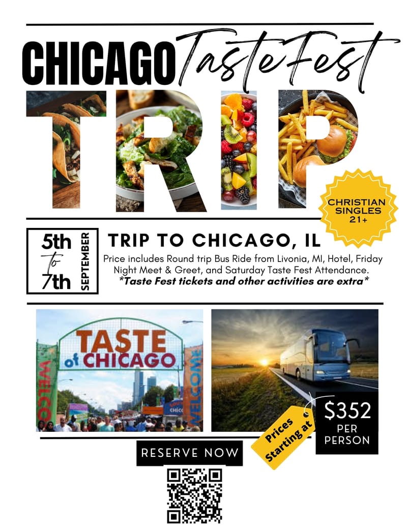 Christian Singles Taste Fest Trip