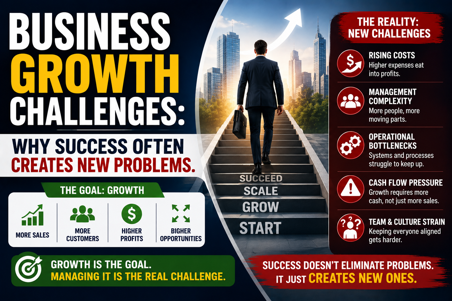 Business Growth Challenges: Why Success Often Creates New Problems