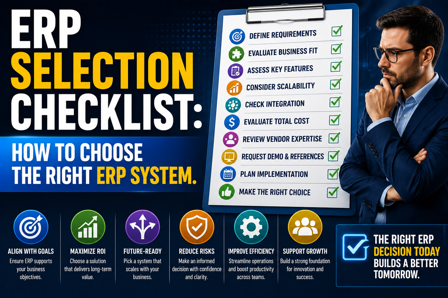 ERP Selection Checklist: How to Choose the Right ERP System