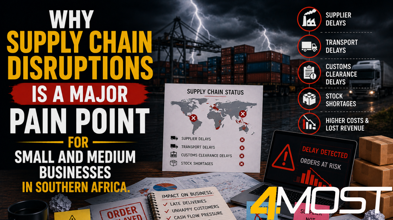 Supply chain disruptions