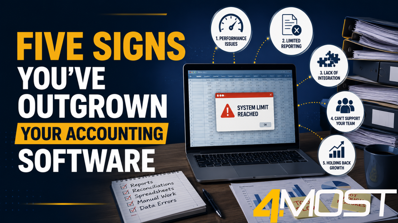 Five Signs You've Outgrown Your Accounting Software