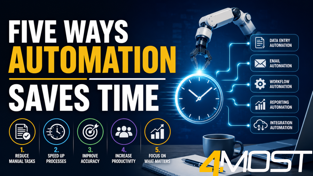 Five Ways Automation Saves Time