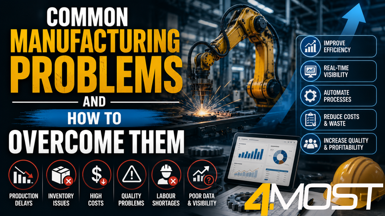 Common Manufacturing Problems and How to Overcome Them
