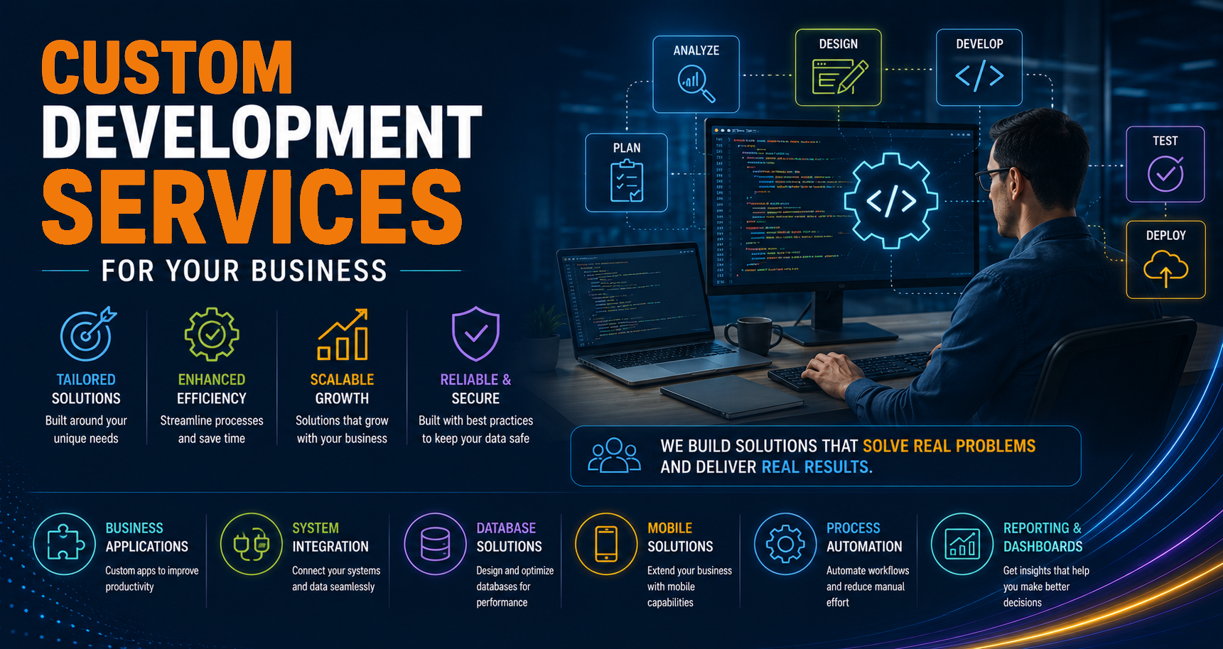 Custom Development services for your business