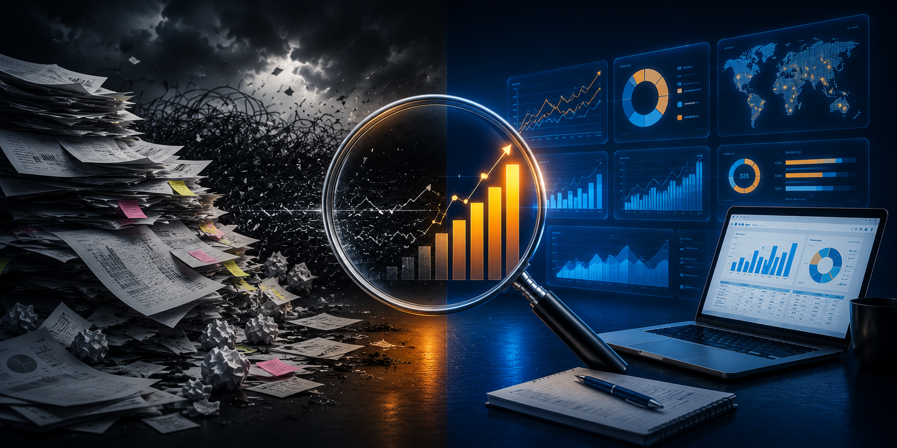 Poor visibility into business performance