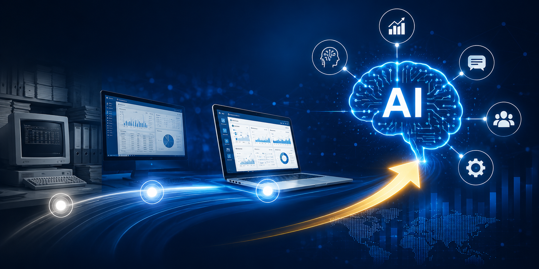 Evolution of Artificial Intelligence (AI) and your ERP