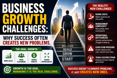 Business Growth Challenges: Why Success Often Creates New Problems