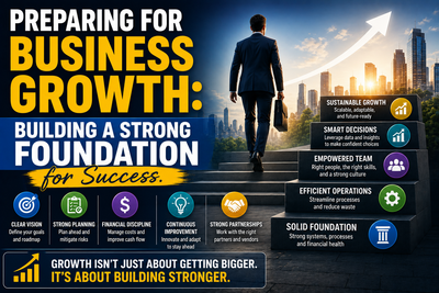 Preparing for Business Growth: Building a Strong Foundation for Success