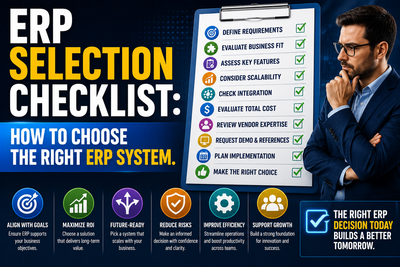 ERP Selection Checklist: How to Choose the Right ERP System