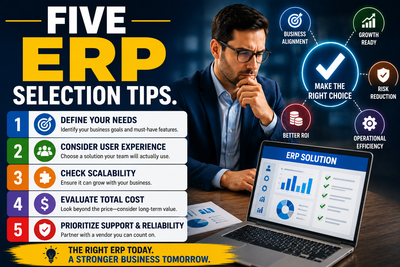 Five ERP Selection Tips