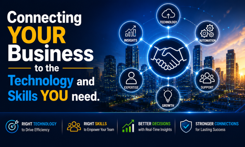 Connecting YOUR Business to the Technology and Skills YOU need.