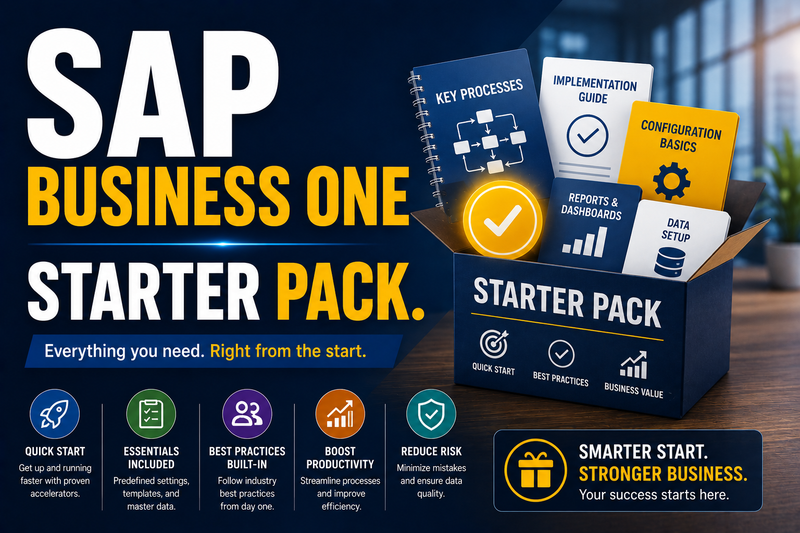What is SAP Business One Starter Package?