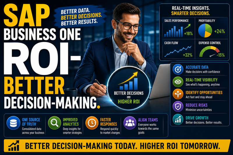 SAP Business One ROI - Better Decision-Making