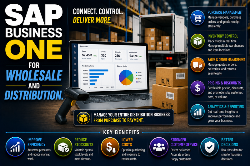 SAP Business One for Wholesale and Distribution
