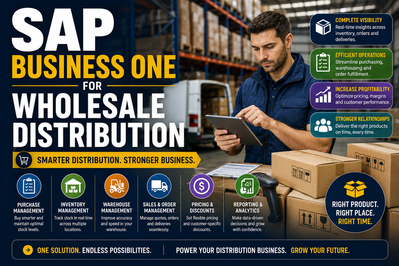 SAP Business One for Wholesale Distribution