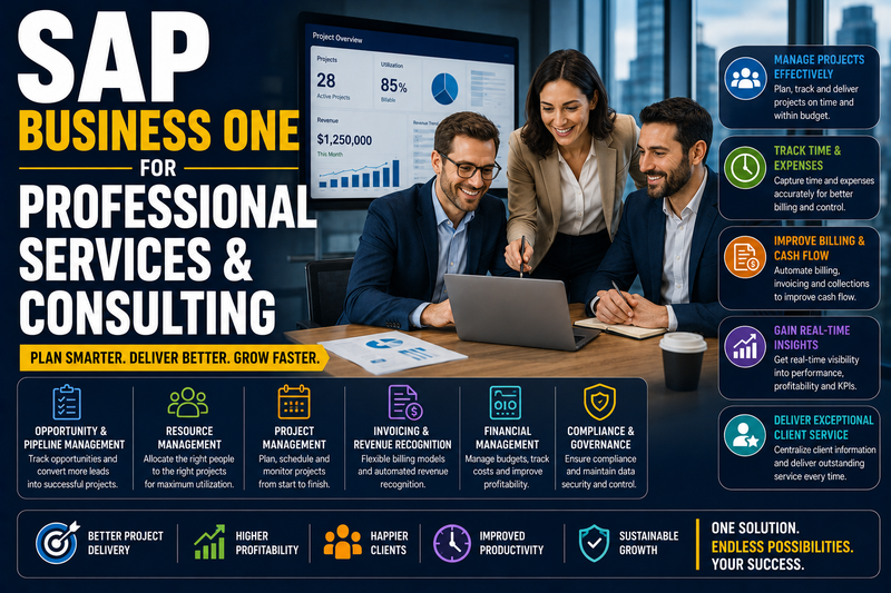 SAP Business One for Professional Services & Consulting