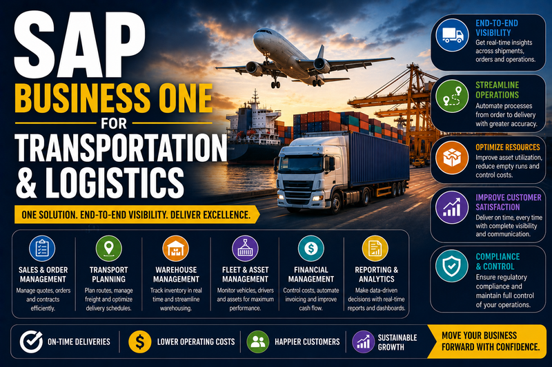 SAP Business One for Transportation & Logistics