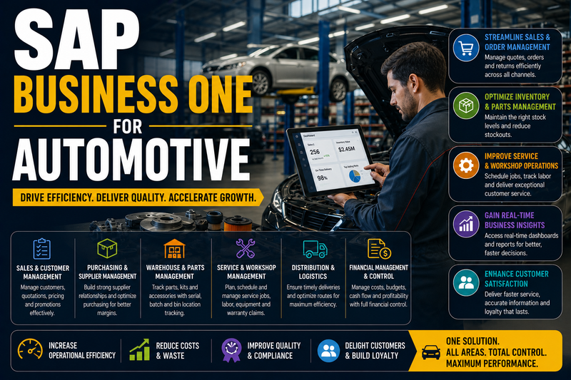 SAP Business One for Automotive