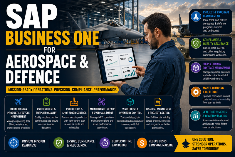 SAP Business One for Aerospace & Defence