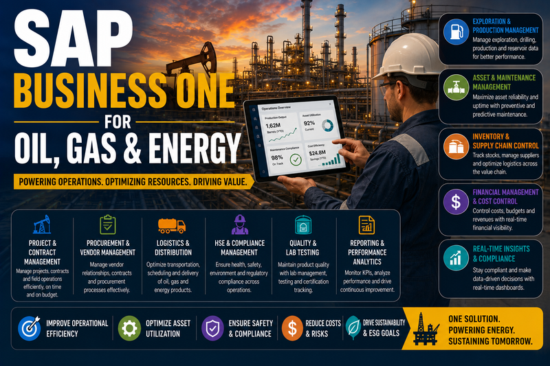 SAP Business One for Oil, Gas & Energy