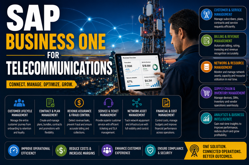 SAP Business One for Telecommunications
