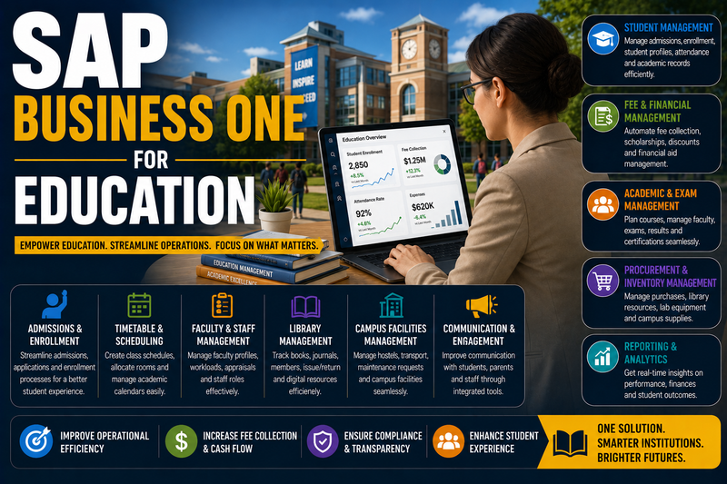 SAP Business One for Education