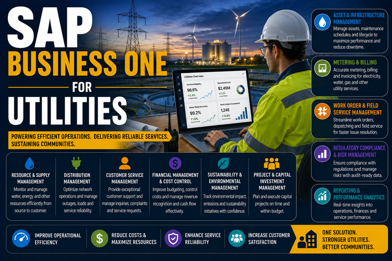 SAP Business One for Utilities