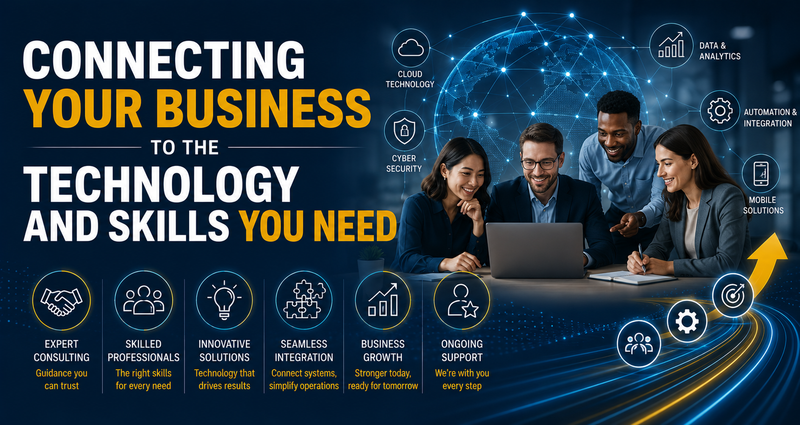 Connecting Your Business to the Technology and Skills YOU NEED