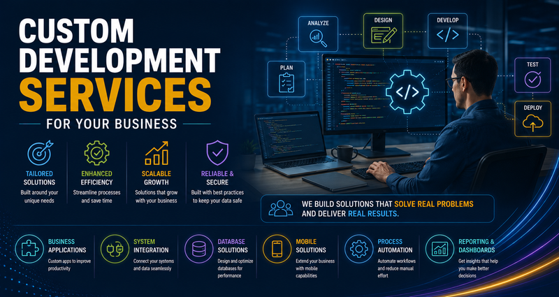 Custom Development services for your business