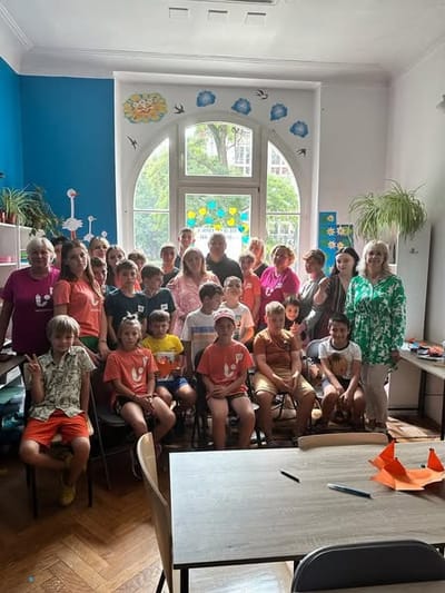 Зустріч з дітками з Оршівського дитячого будинку "Ромашка" та депутатомРоманюком Романом Сергійовичем