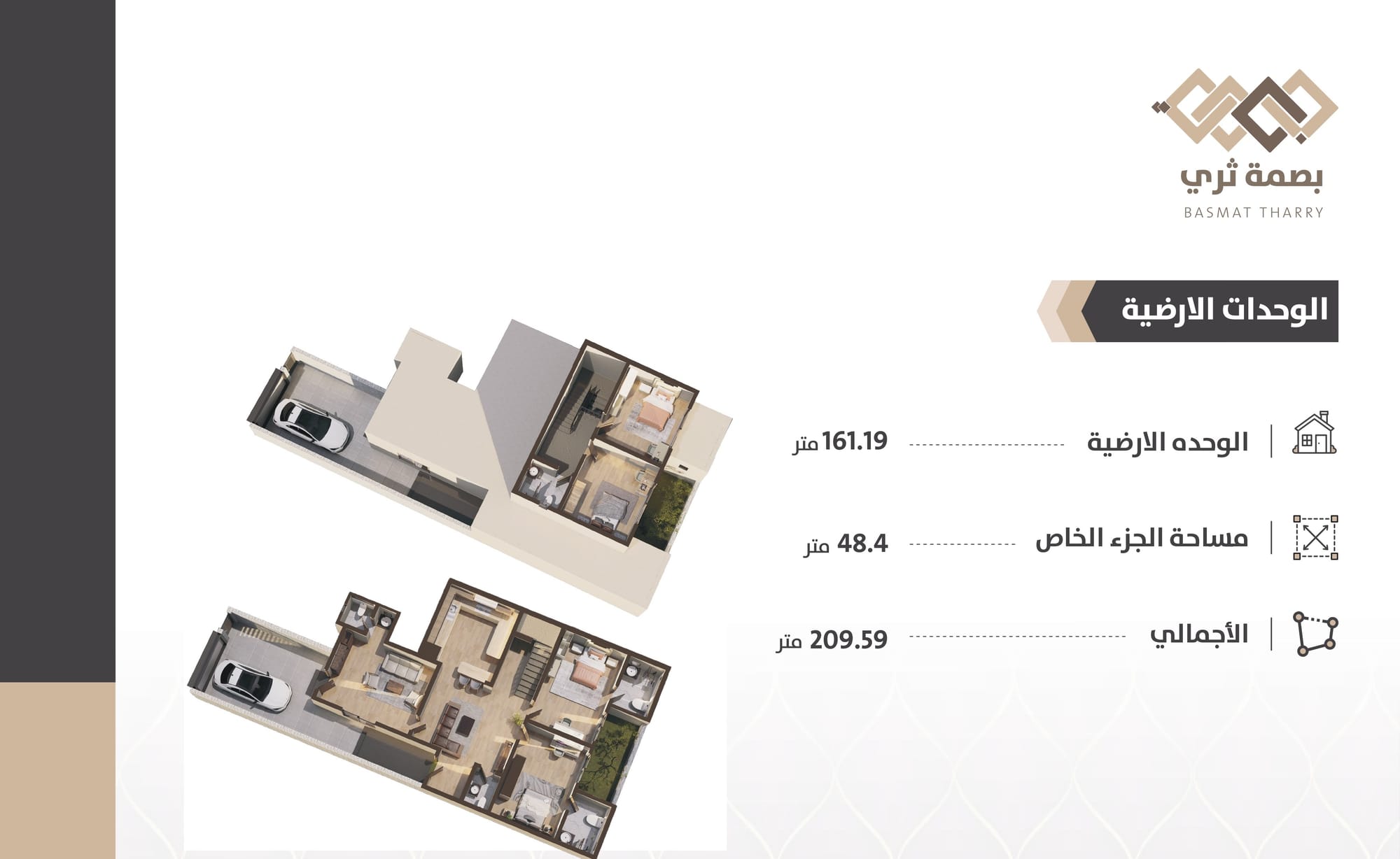 مخطط الوحدات السكنية