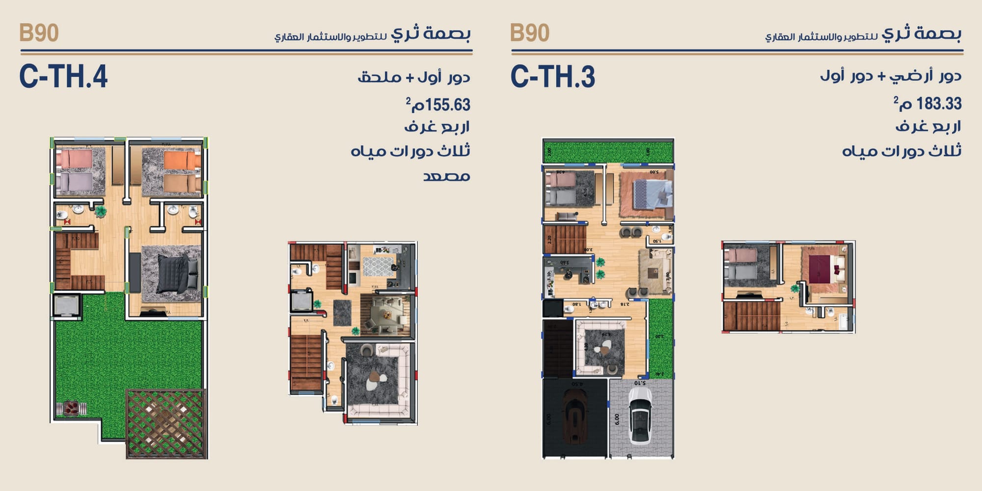 مخطط الوحدات السكنية