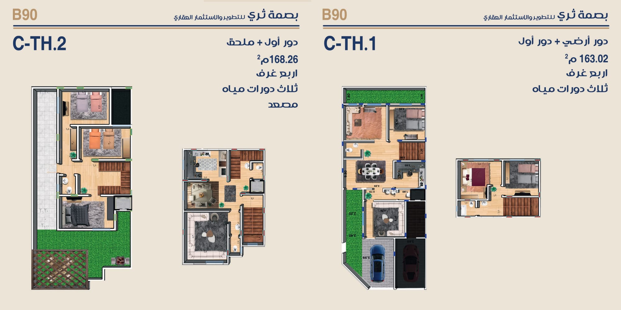 مخطط الوحدات السكنية