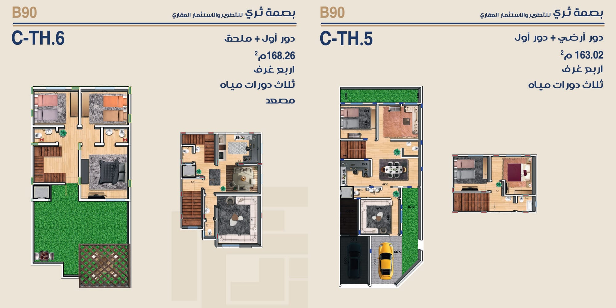 مخطط الوحدات السكنية