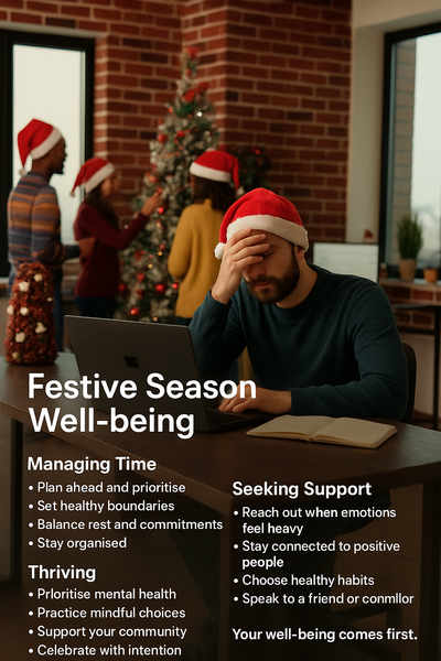 SEEKING SUPPORT DURING FESTIVE SEASON