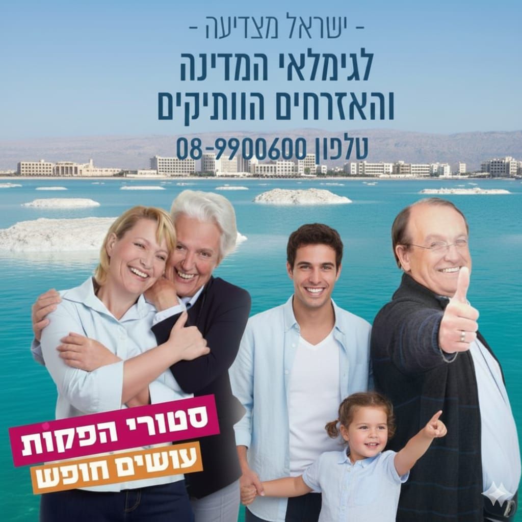 נופש ומרפא בים המלח לגמלאים: המדריך המלא לחופשה רגועה 🌊🧘‍♂️