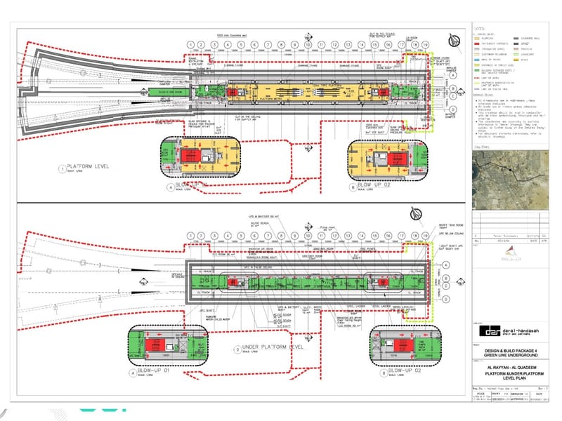 DOHA METRO - GREEN LINE - QATAR