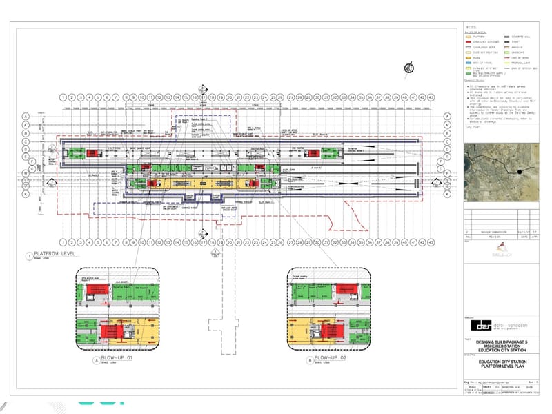 DOHA METRO - GREEN LINE - QATAR