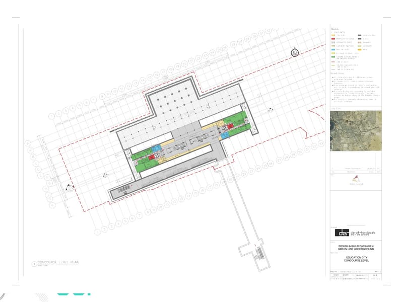 DOHA METRO - GREEN LINE - QATAR