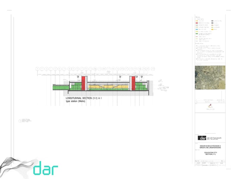 DOHA METRO - GREEN LINE - QATAR